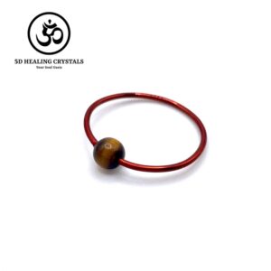 Tigers Eye Ring in Copper